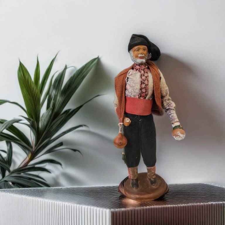 FIGURA DE TERRACOTA DECORATIVA