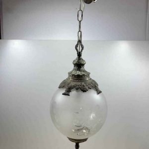 LÁMPARA DE TECHO DE VIDRIO