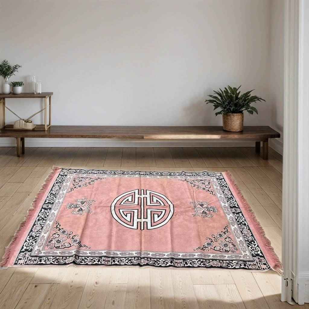 ALFOMBRA ROSA VINTAGE