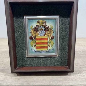 CUADRO EN ESMALTE DE FERNÁNDEZ MONTIEL