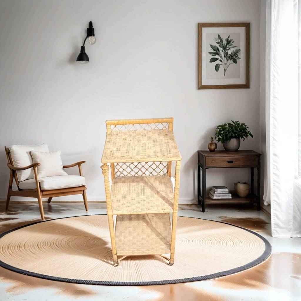 ESTANTERÍA DE MIMBRE