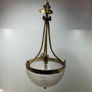 LÁMPARA DE TECHO DE CRISTAL