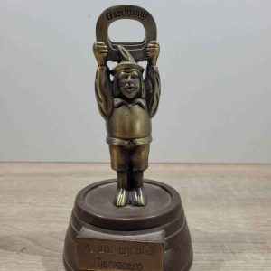 ESTATUA CERVECERA DE BRONCE