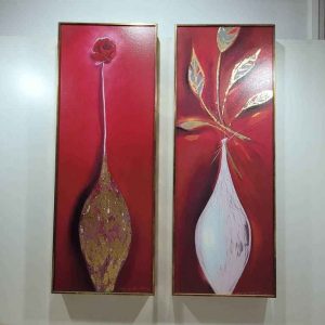 2 CUADROS DE JARRÓN