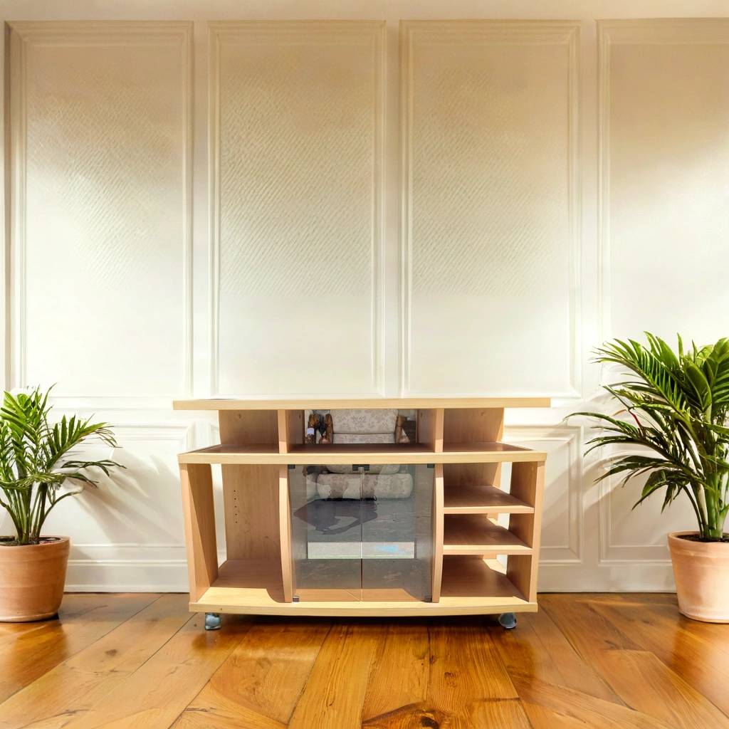 MESA DE TV CON RUEDAS