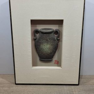 CUADRO DE FIGURA DE CERÁMICA