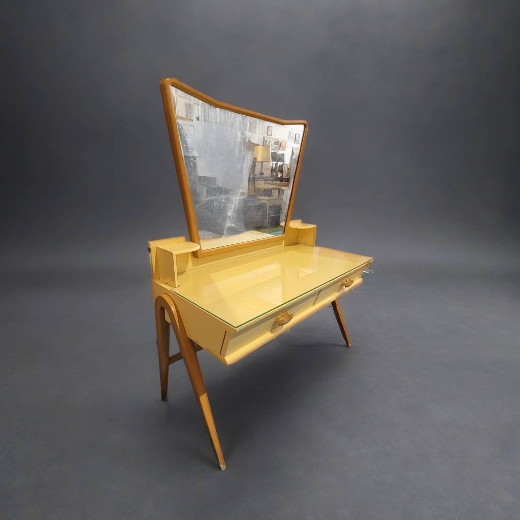 CÓMODA CLÁSICA CON ESPEJO