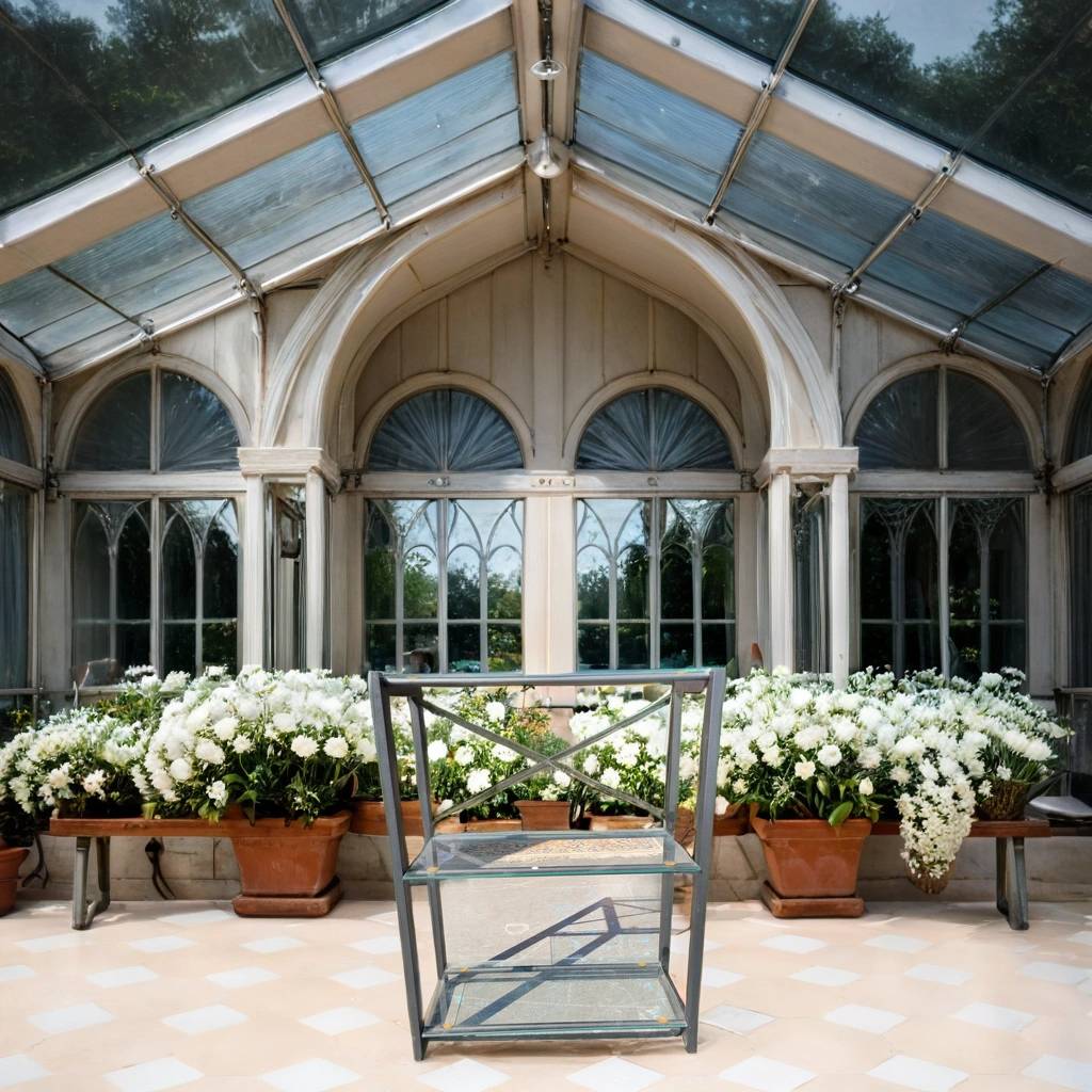 ESTANTERÍA DE CRISTAL