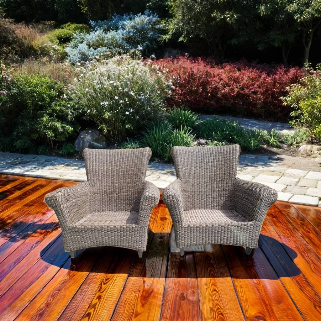 2 SILLONES DE MIMBRE