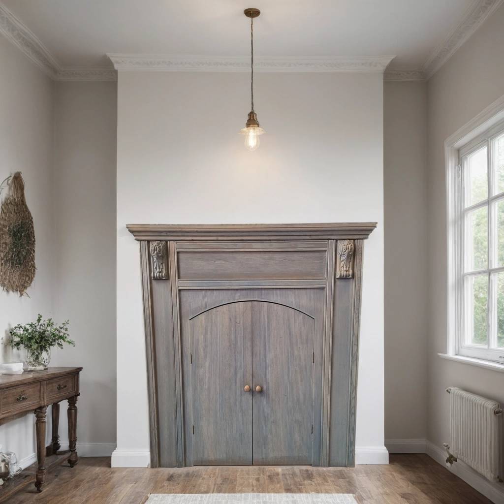 MUEBLE DE PARED AZUL