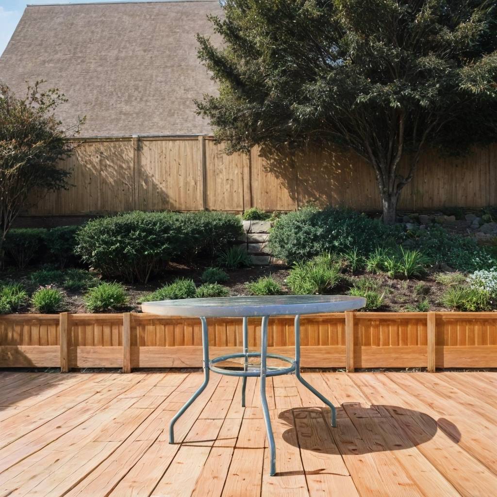 MESA REDONDA DE JARDÍN