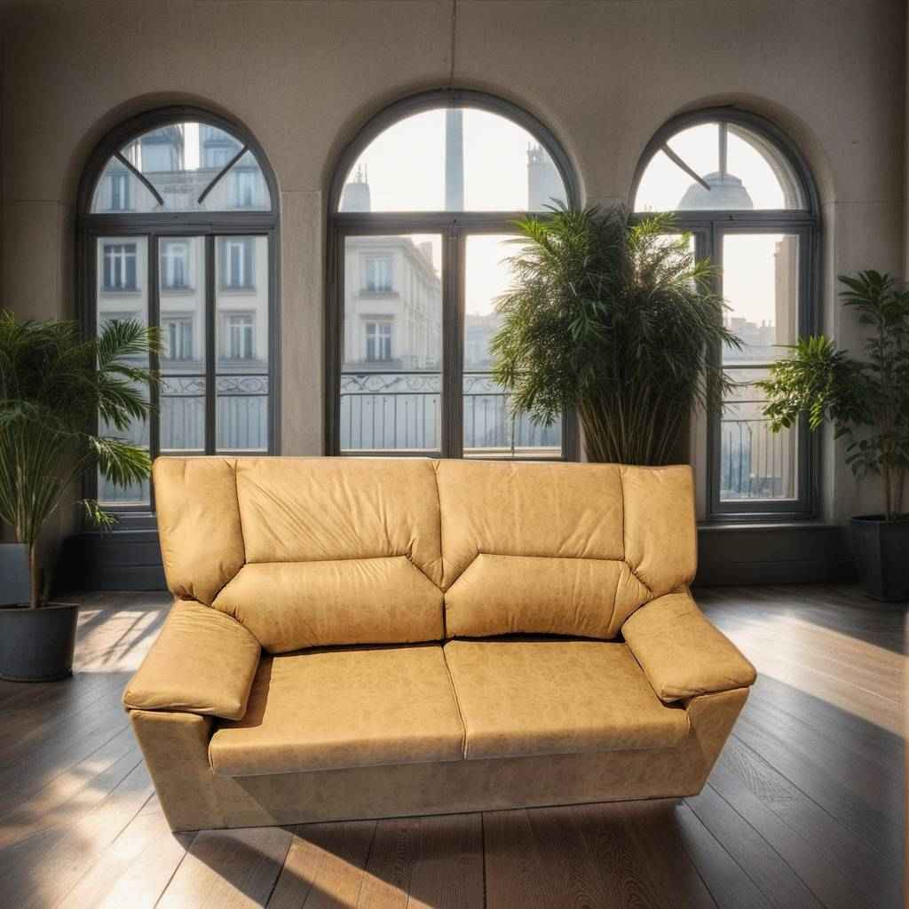 SOFÁ DE 3 PLAZAS MARRÓN - NUEVO