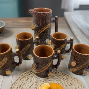 JUEGO DE CERAMICA ARTESANAL