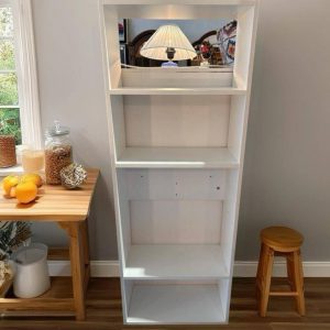 ESTANTERÍA O LIBRERÍA BLANCA