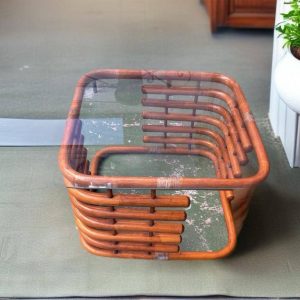 MESA DE CENTRO EN BAMBÚ