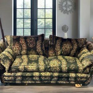 SOFÁ VINTAGE TAPICERÍA CON FLORES