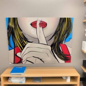 CUADRO ARTE POP “SssHhh”