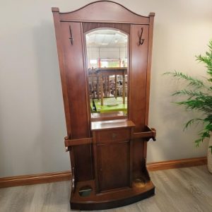 RECIBIDOR CON ESPEJO Y PARAGUERO