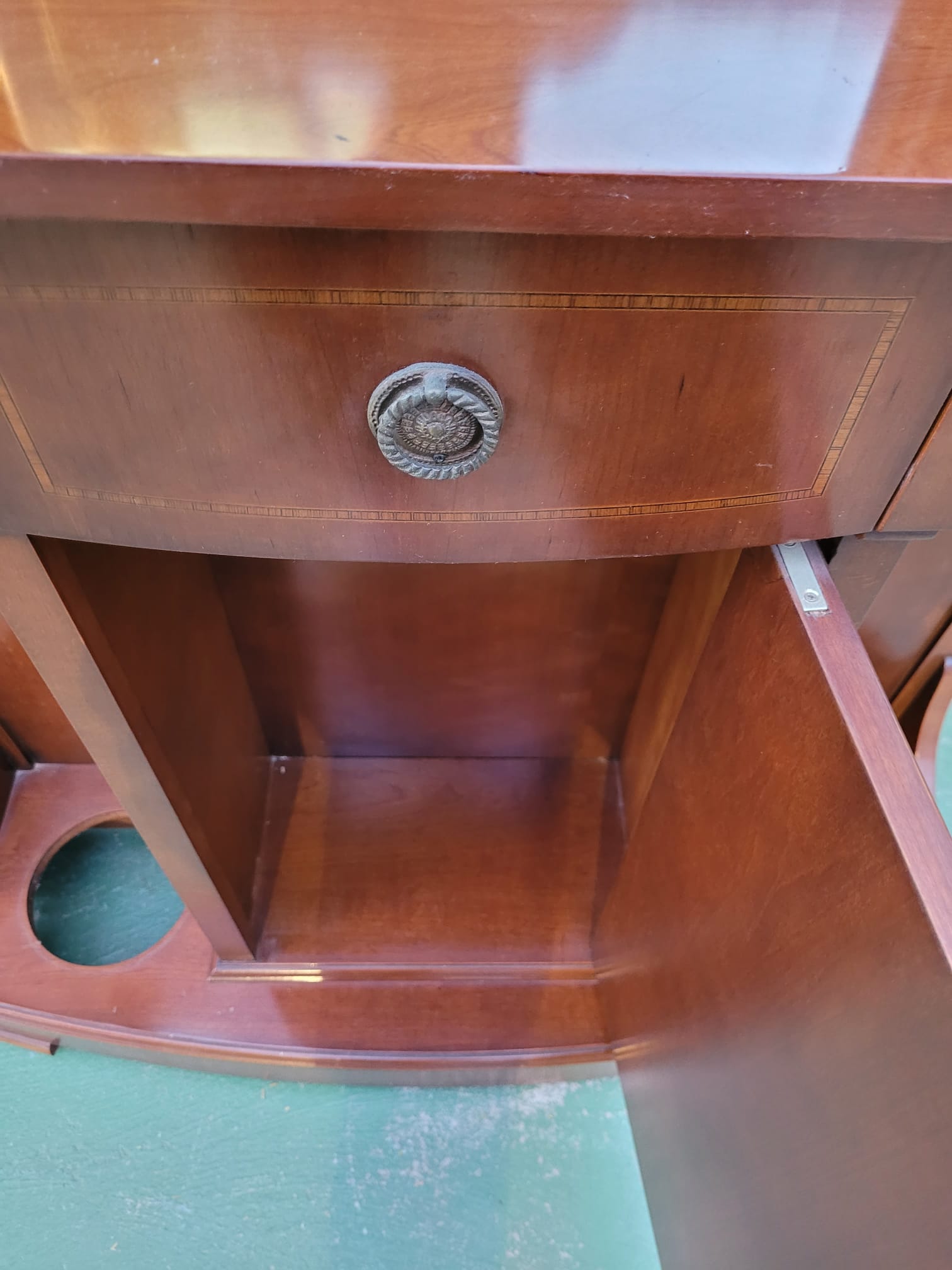 RECIBIDOR CON ESPEJO Y PARAGUERO - Imagen 4