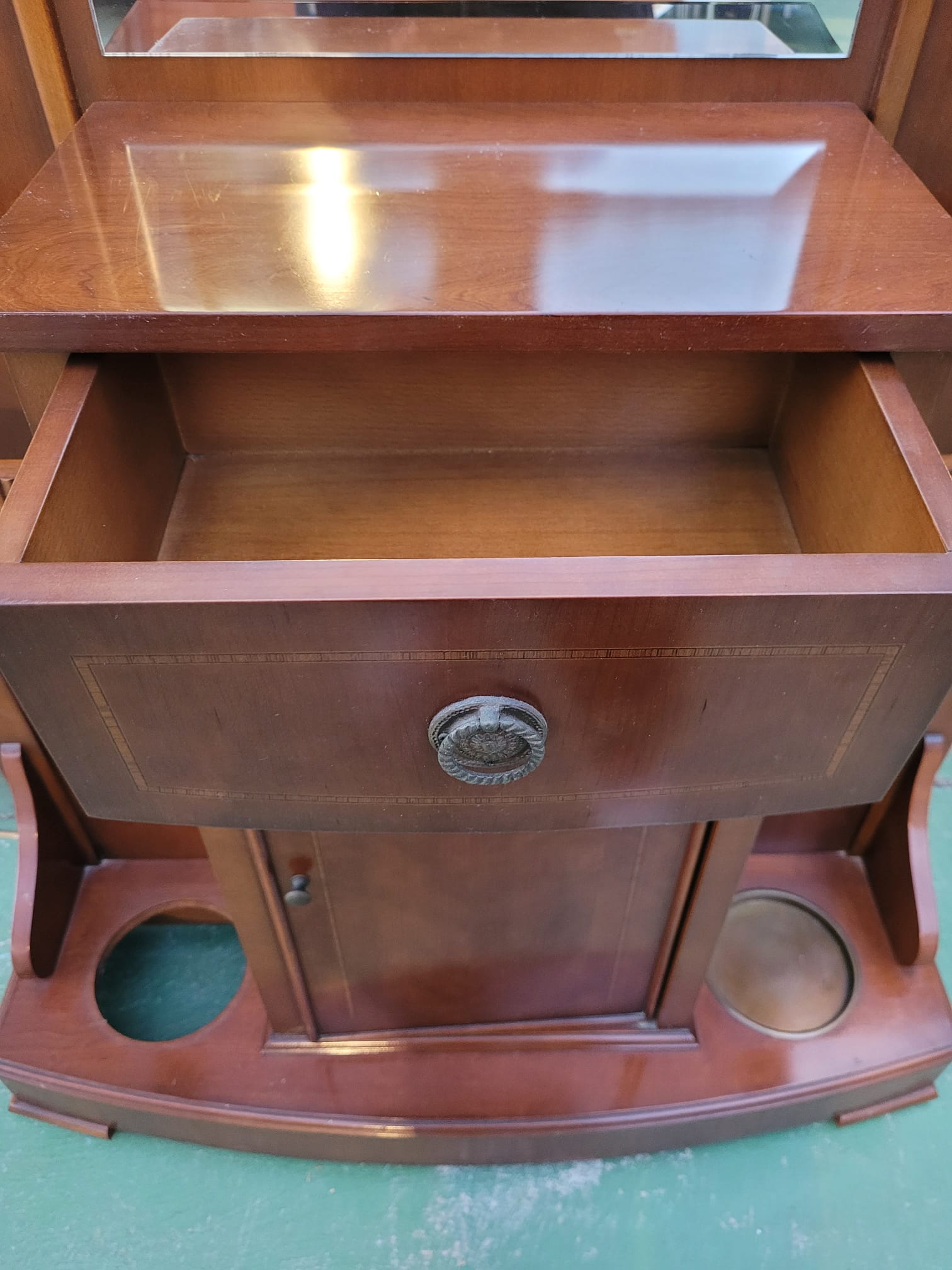 RECIBIDOR CON ESPEJO Y PARAGUERO - Imagen 6