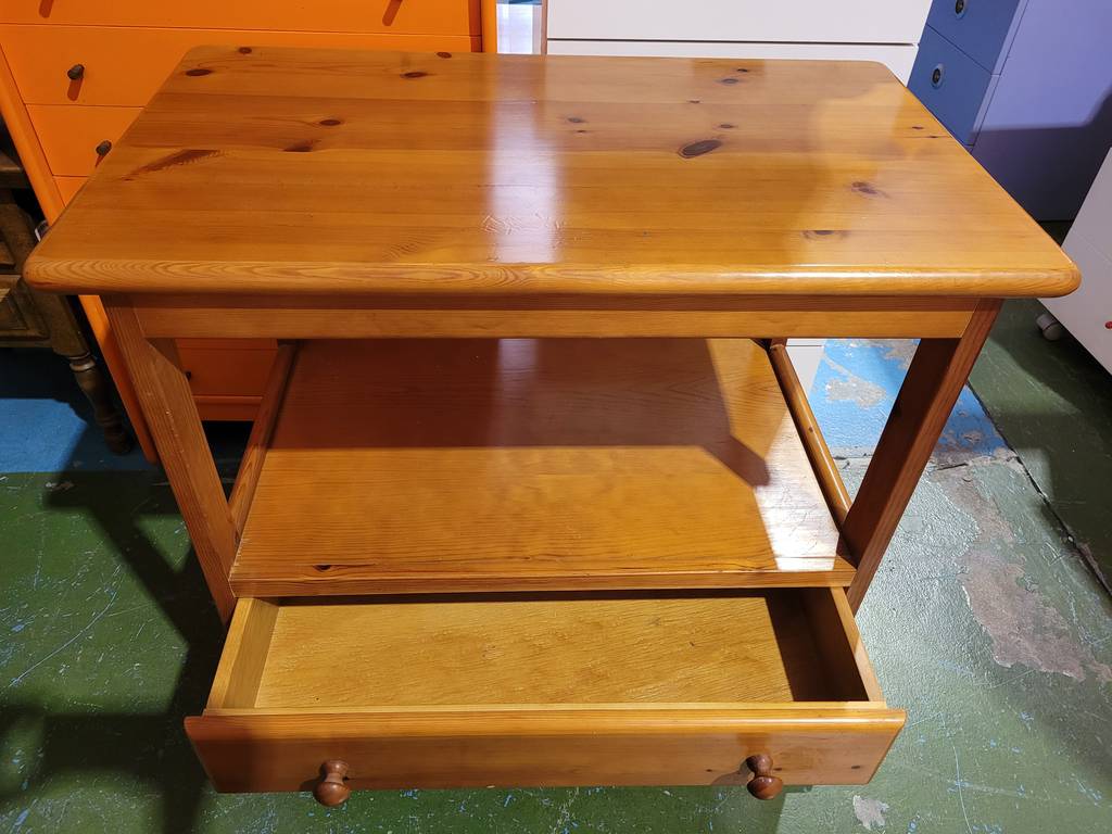 MUEBLE DE TV DE MADERA DE PINO - Imagen 3