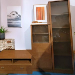 VITRINA MODULAR CON CRISTAL