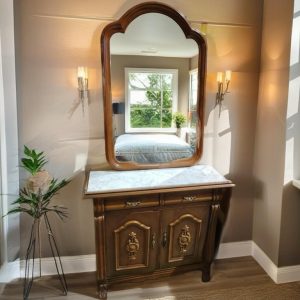 RECIBIDOR VINTAGE CON ESPEJO