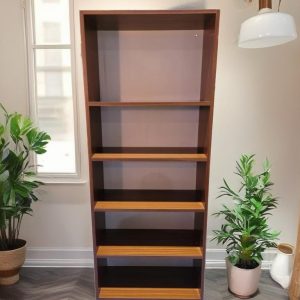 ESTANTERIA COLOR NOGAL