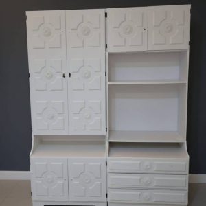 MUEBLE MODULAR BLANCO VINTAGE