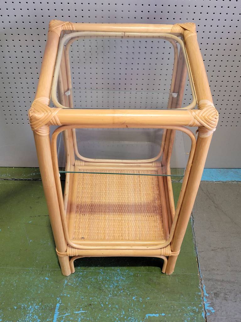 MESA AUXILIAR DE MIMBRE - Imagen 3