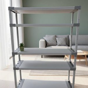 ESTANTERÍA MODULAR PLASTICO GRIS