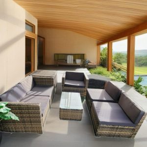 CONJUNTO DE TERRAZA/ RATAN Teckate