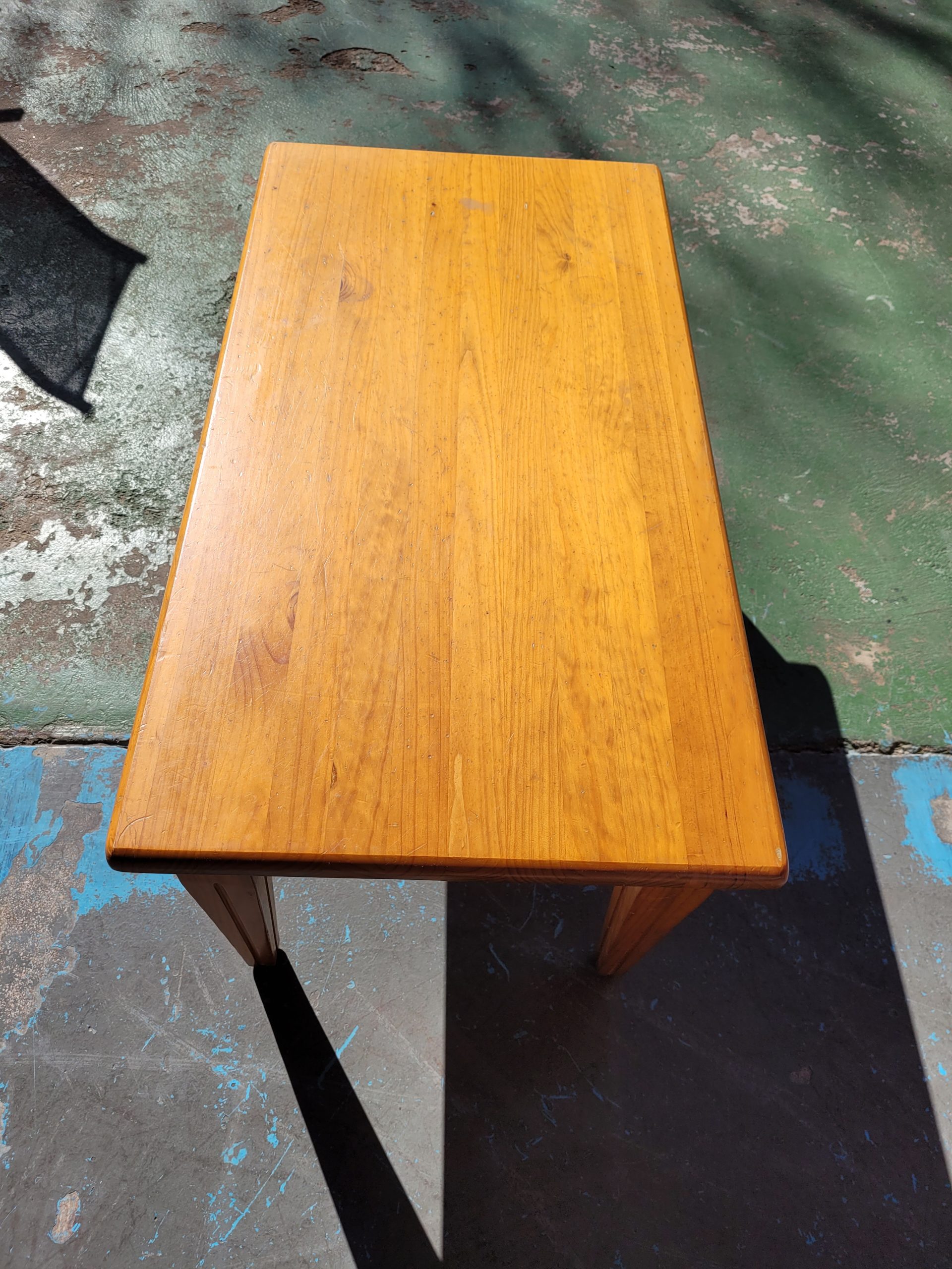 MESA DE CENTRO/AUXILIAR DE PINO - Imagen 2