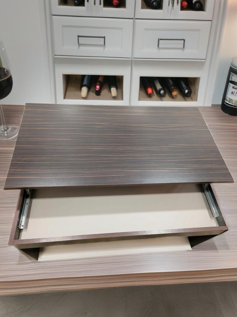 MESA DE CENTRO ELEVABLE