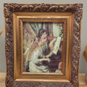 PINTURA “Muchachas al Piano”