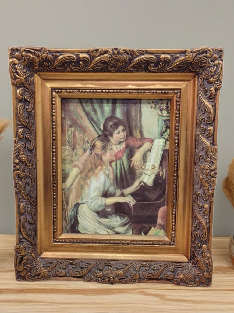 PINTURA “Muchachas al Piano”