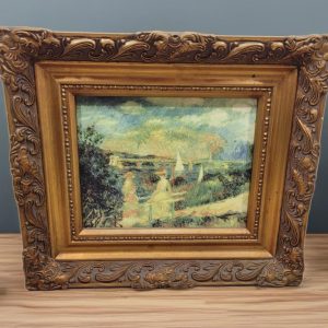 PINTURA "Las orillas del Sena en Argenteuil"