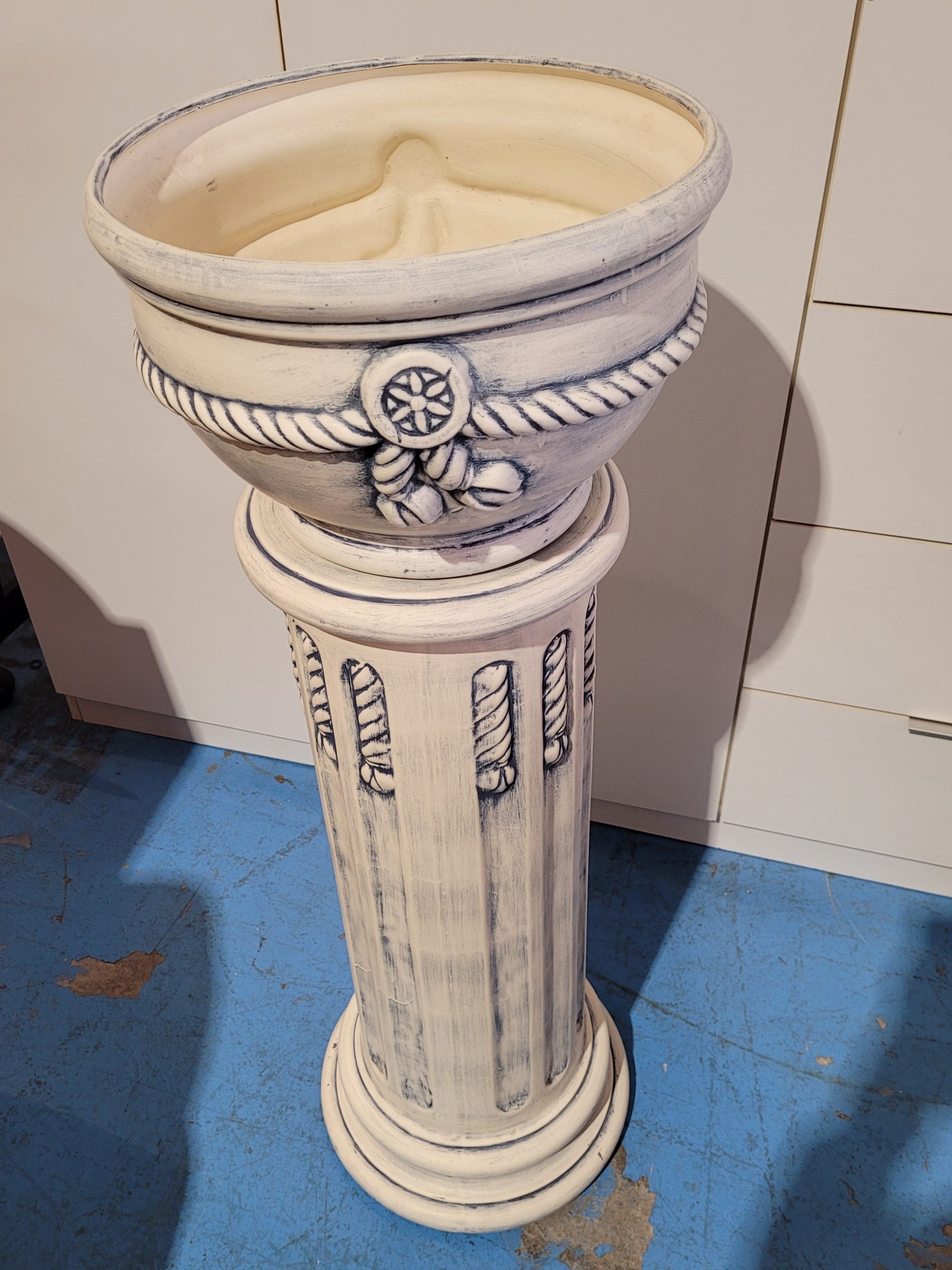 COLUMNA/MACETERO DE CERÁMICA - Imagen 2