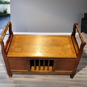 BANCO BAUL DE MADERA