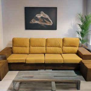 SOFA BEIGE 4 PLAZAS / 2+2