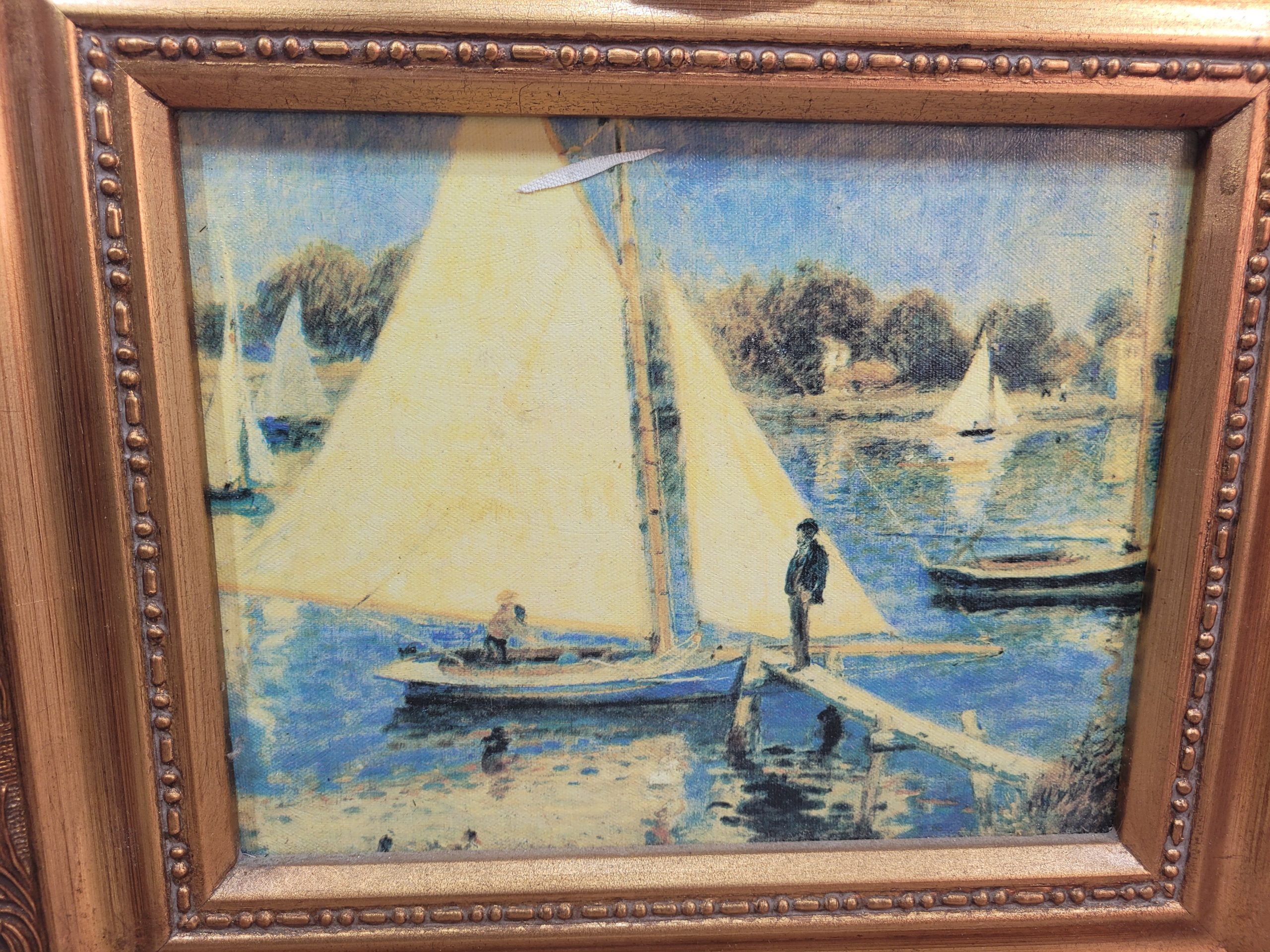 CUADRO DECORATIVO "El Sena en Argenteuil" - Imagen 4