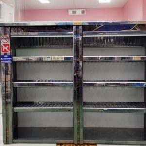 EXPOSITOR EN ACERO INOXIDABLE