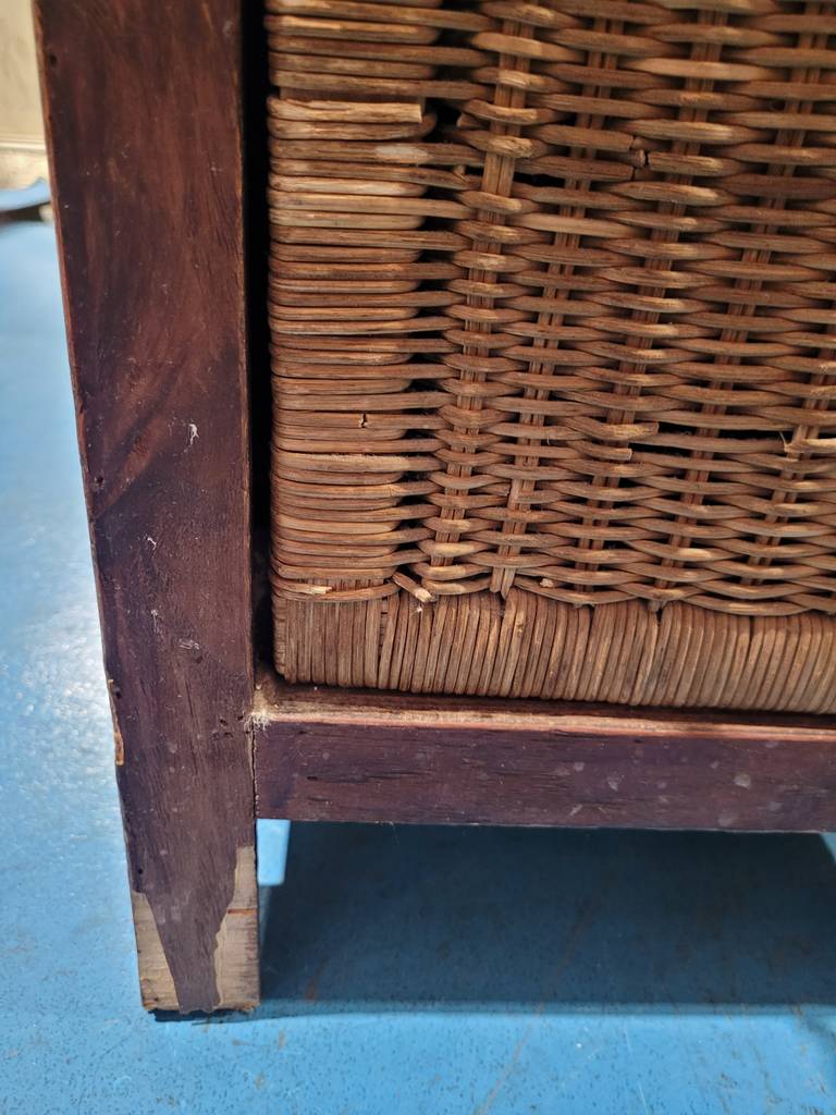 MUEBLE AUXILIAR RUSTICO TRENZADO - Imagen 3