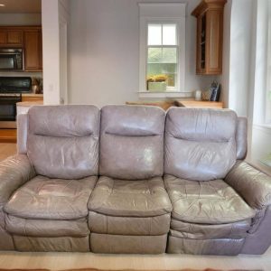 SOFÁ RELAX 3 PLAZAS EN PIEL