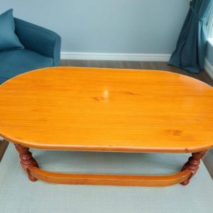 MESA DE CENTRO OVALADA