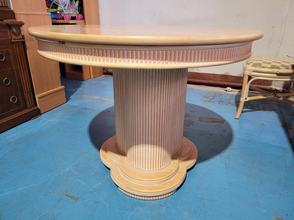 COMEDOR CON 3 SILLAS / MESA Y RATÁN - Imagen 2