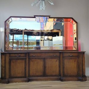 APARADOR “Buffet Art Déco” CON GRAN ESPEJO
