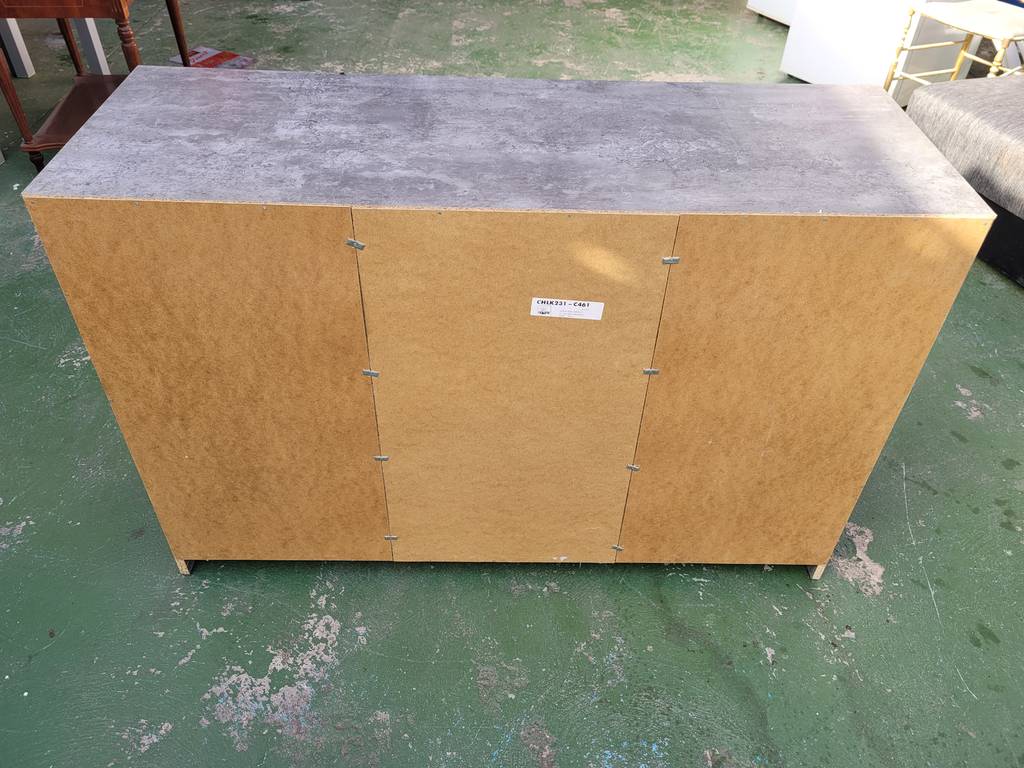 APARADOR MODERNO / BLANCO Y GRIS - Imagen 2