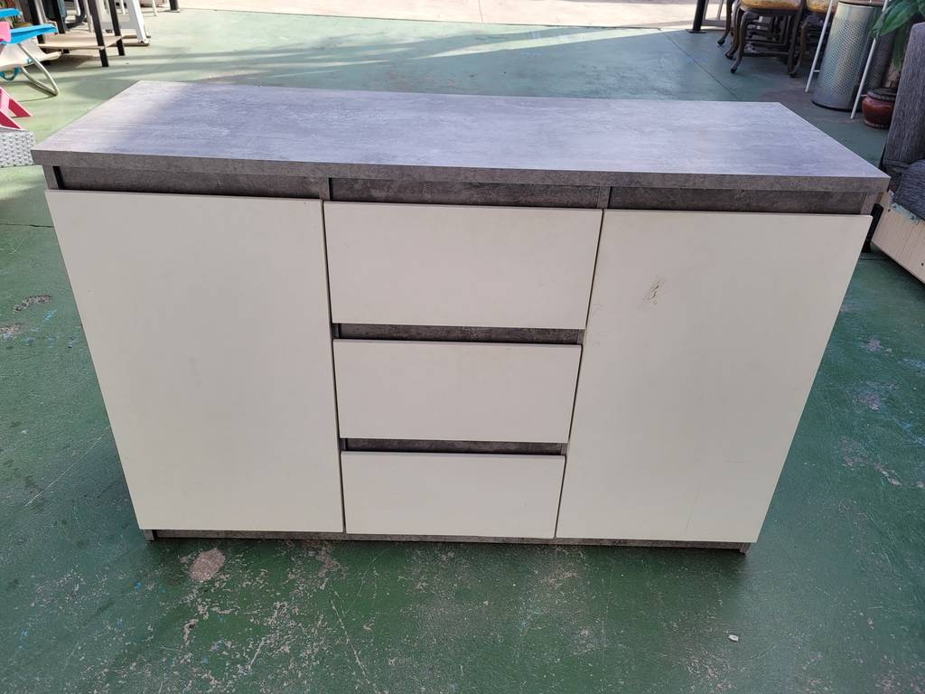 APARADOR MODERNO / BLANCO Y GRIS - Imagen 5