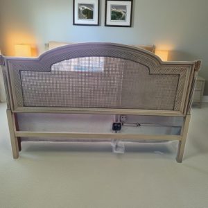 CABECERO / RATAN Y MADERA